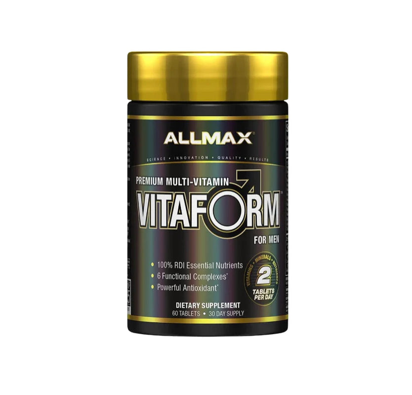 ALLMAX Nutrition - Vitaform - Multi-Vitamin for Men, 60 Tablets (Pack of 1)