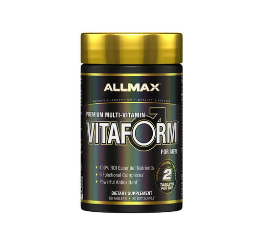 ALLMAX Nutrition - Vitaform - Multi-Vitamin for Men, 60 Tablets (Pack of 1)
